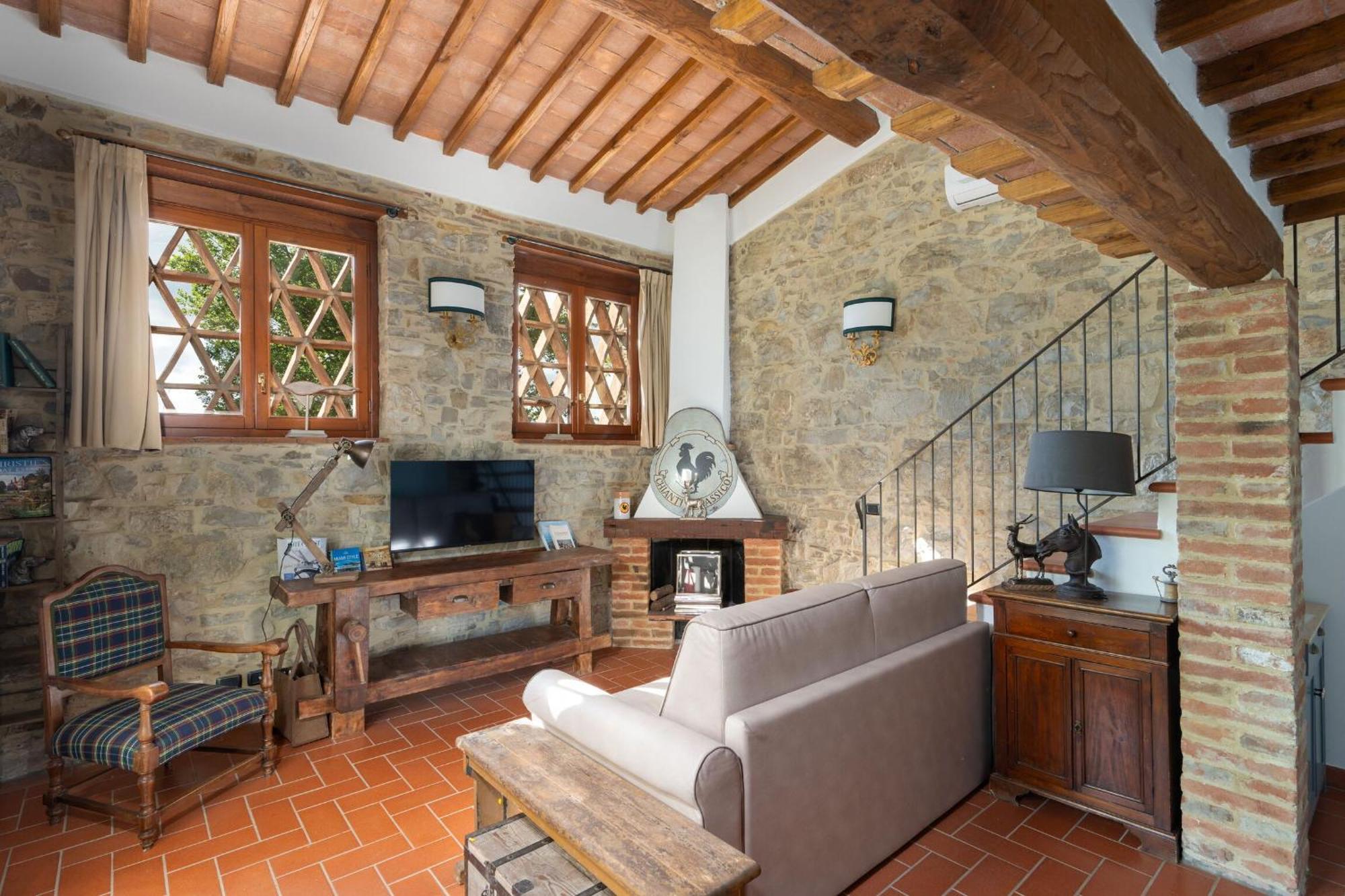 Pensjonat A Casa Dell'Ida Castellina in Chianti Zewnętrze zdjęcie